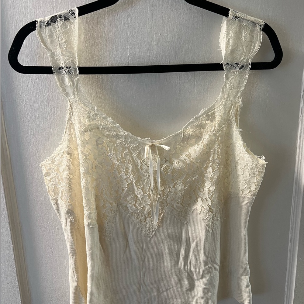 Lace Banana Republic Tank top.